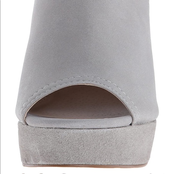 Steve Madden Slyye Open Toe Platform Block Heel 8 - Picture 4 of 12